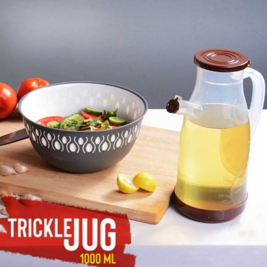 Trickle Jug For Oil 1000 ML Plastic