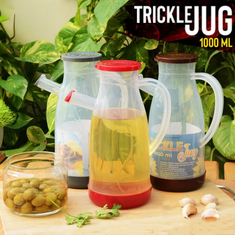 Trickle Jug For Oil 1000 ML Plastic